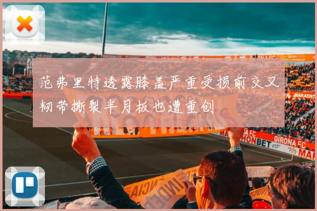 范弗里特透露膝盖严重受损前交叉韧带撕裂半月板也遭重创