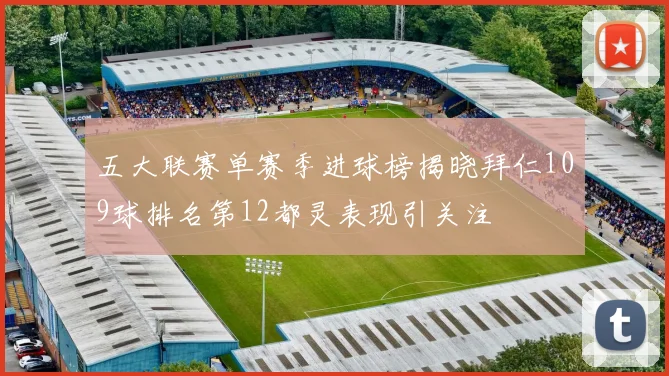 五大联赛单赛季进球榜揭晓拜仁109球排名第12都灵表现引关注